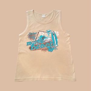 Contagious Mens Myrtle Beach Tank, size small.